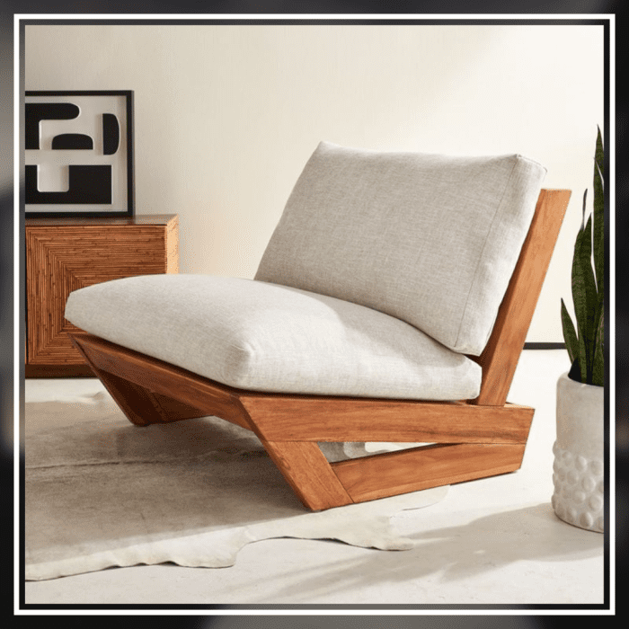 Centura~ Lounge Luxury Chair Made From Teak-Wood - Image 9