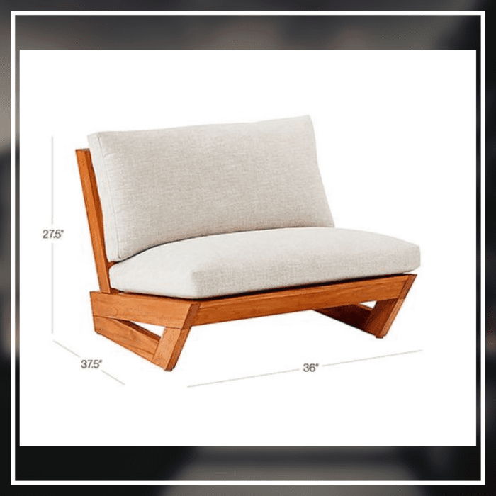 Centura~ Lounge Luxury Chair Made From Teak-Wood - Image 7