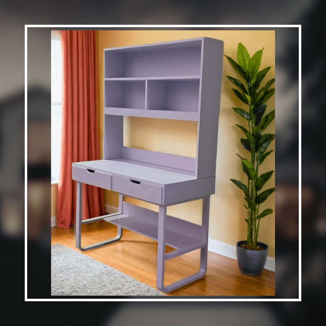 RackNRead ~Table | Study Working Home Office Desk With Smart book Rack ...