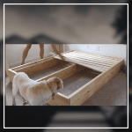 EcoNest~ Platform Bed | Made From High-quality Pine Wood - Image 9