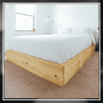 EcoNest~ Platform Bed | Made From High-quality Pine Wood - Image 7