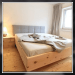 EcoNest~ Platform Bed | Made From High-quality Pine Wood - Image 6