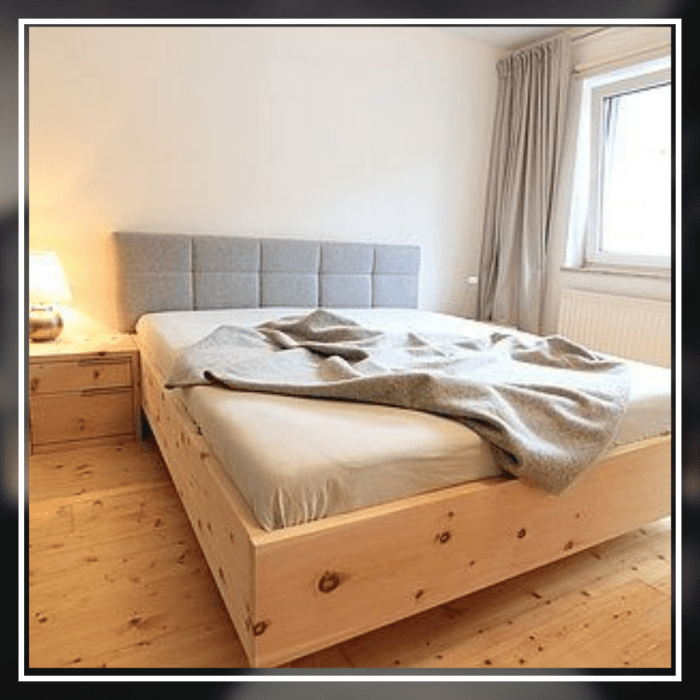 EcoNest~ Platform Bed | Made From High-quality Pine Wood - Image 6