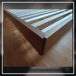 FloatZen~ Modern Floating Wooden Bed | Handmade | Made From Rose Wood (सिसौं) - Image 6