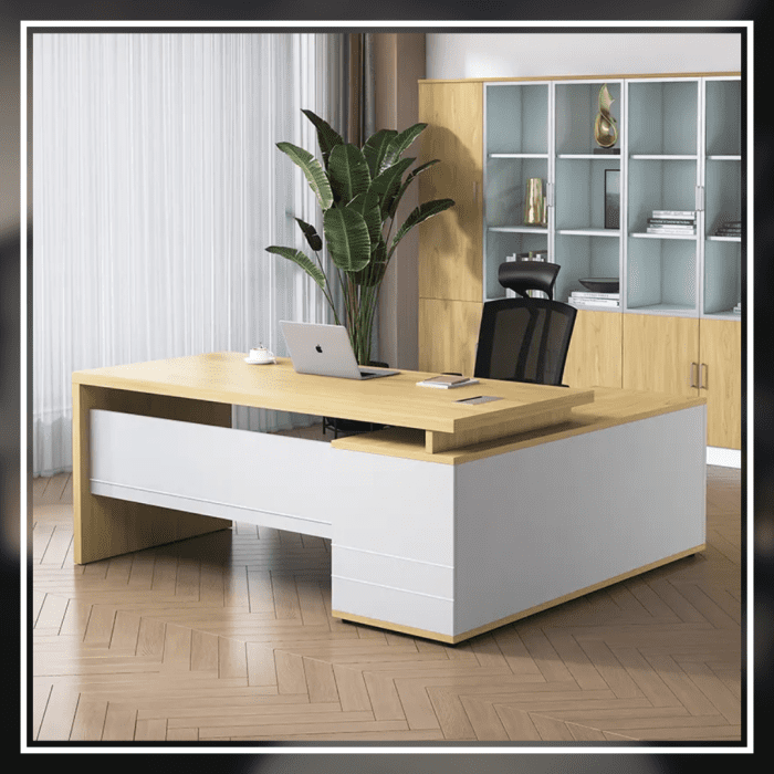 CabinExotica ~Manager CEO desk | Office Work Desk - Image 4