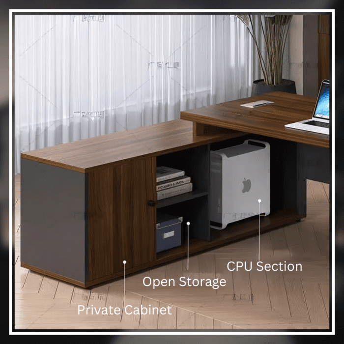 CabinExotica ~Manager CEO desk | Office Work Desk - Image 3