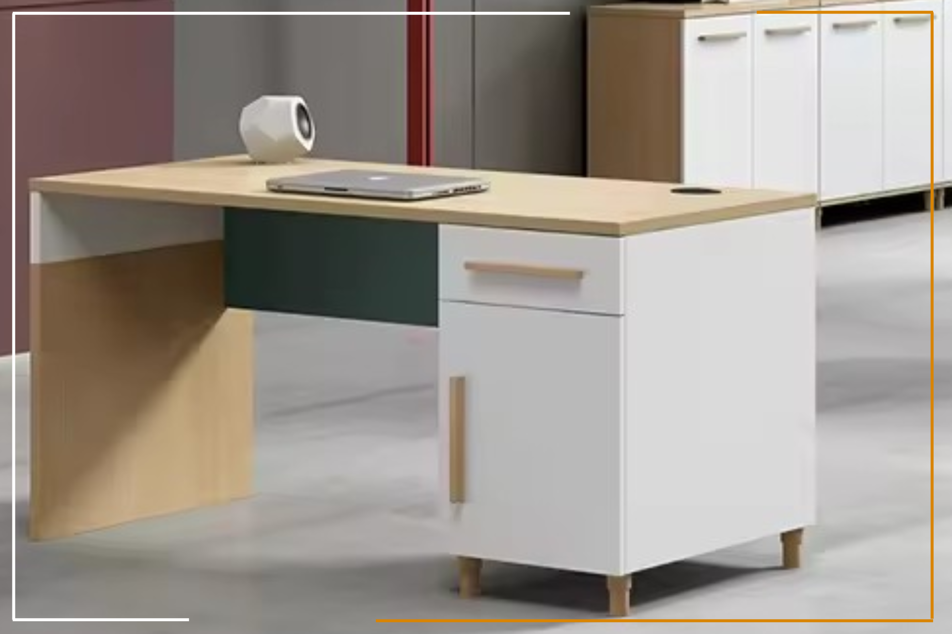 Luxe Lumina Table Modern Miracles Made In Nepal Abira “Luxe Lumina Table” This name emphasizes the high-quality design, affordability, and modern aesthetics of the desk. “Lumina” suggests light, brilliance, and sophistication, making it an attractive choice for your product.