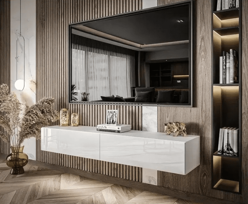 Turn your entertainment area into a focal point with our luxurious TV cabinets. Made from premium wood and accented with metallic finishes, these cabinets exude sophistication and timeless appeal.